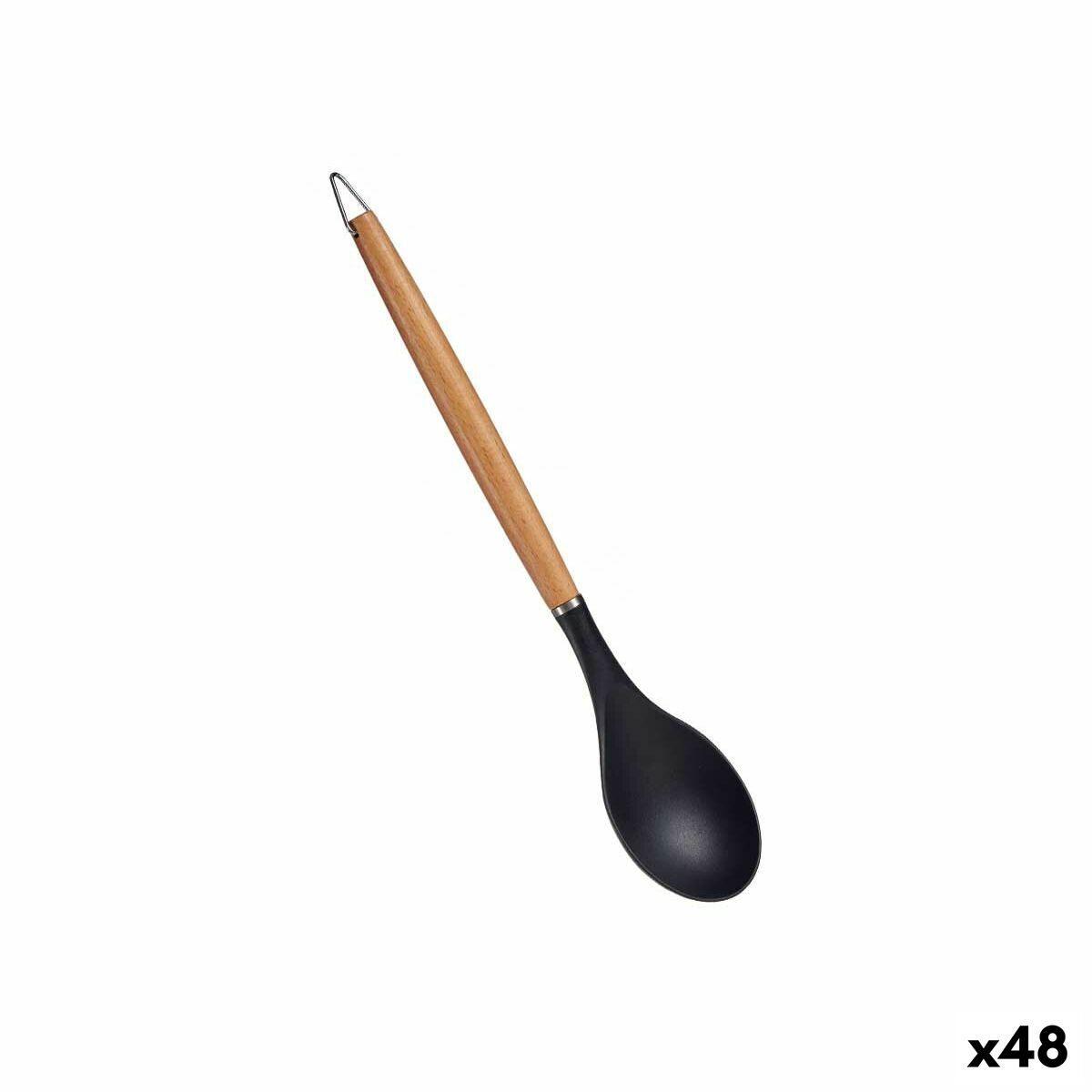 Slev Svart Nylon bokträ 7 x 2 x 32,5 cm (48 antal)
