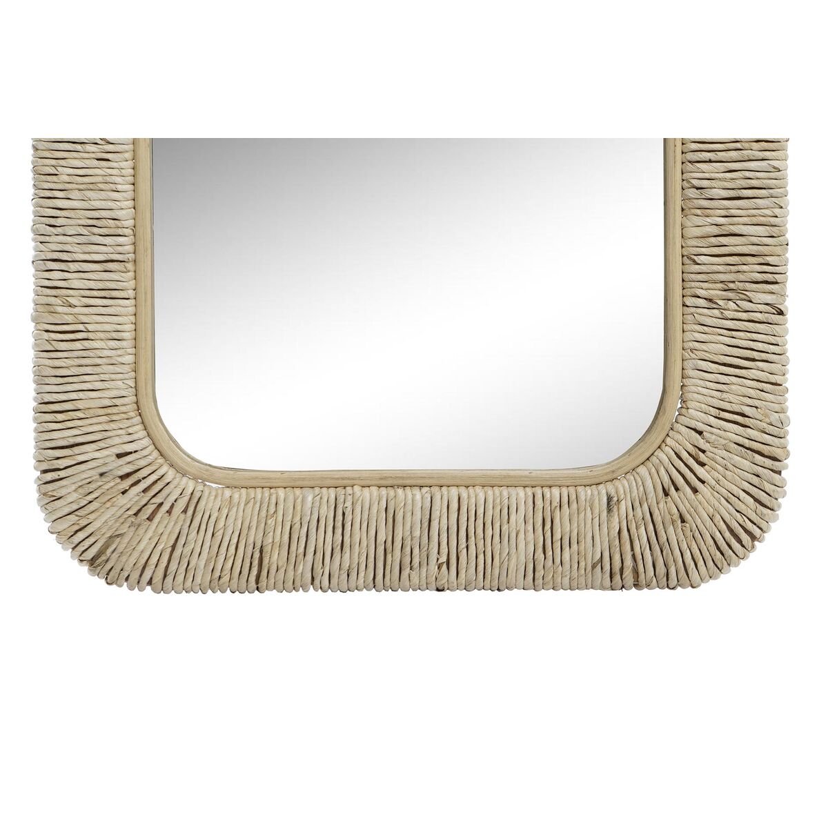 Väggspegel DKD Home Decor Naturell Snöre Ljusbrun Hampa 50 x 2 x 80 cm Urban - 2