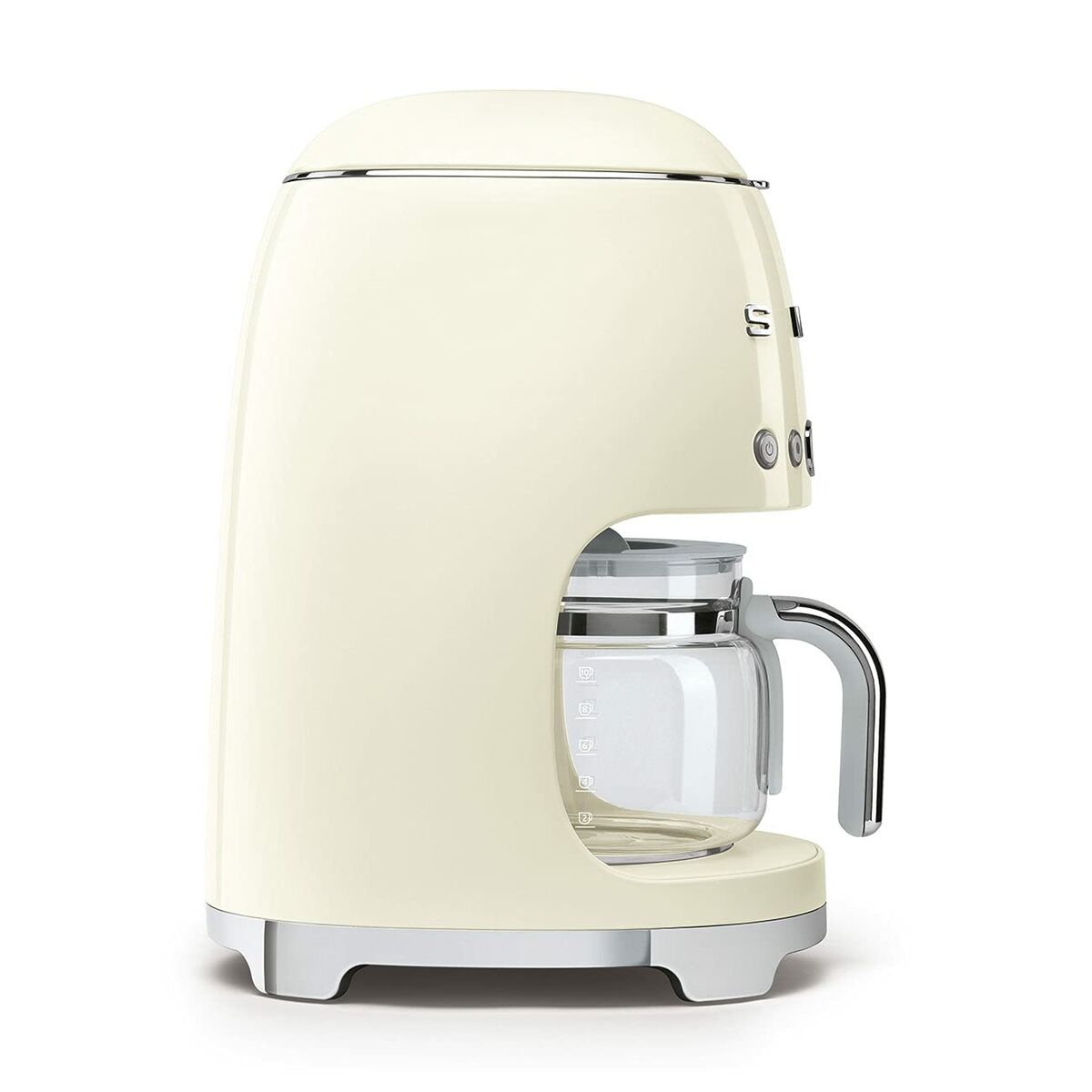 Kaffebryggare Smeg DCF02CREU 1050 W Retro Grå Kräm - 4
