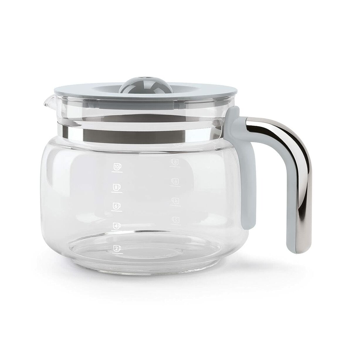 Kaffebryggare Smeg DCF02CREU 1050 W Retro Grå Kräm - 2