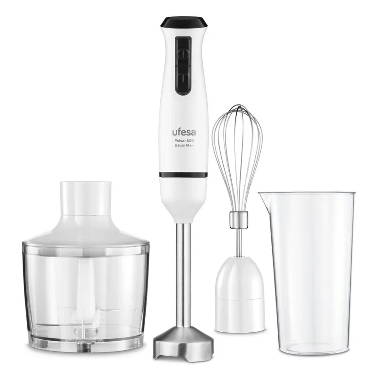 Stavmixer UFESA 600 DELUX MAX Vit Svart 600 W
