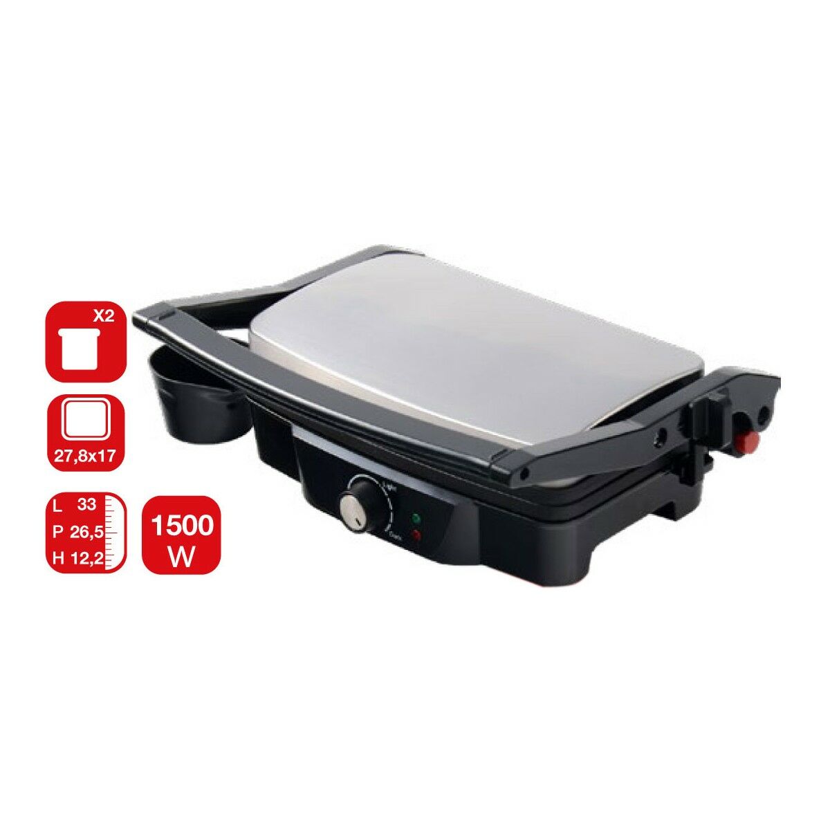 Smörgåssgrill Ardes AR1S20 1500 W - 2