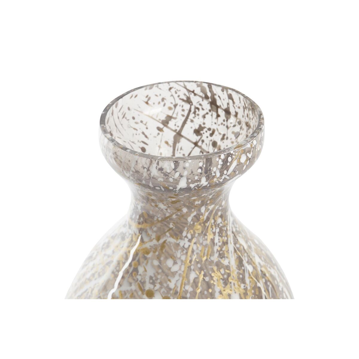 Vas DKD Home Decor Glas Dvobarvna (14 x 14 x 32 cm) - 2
