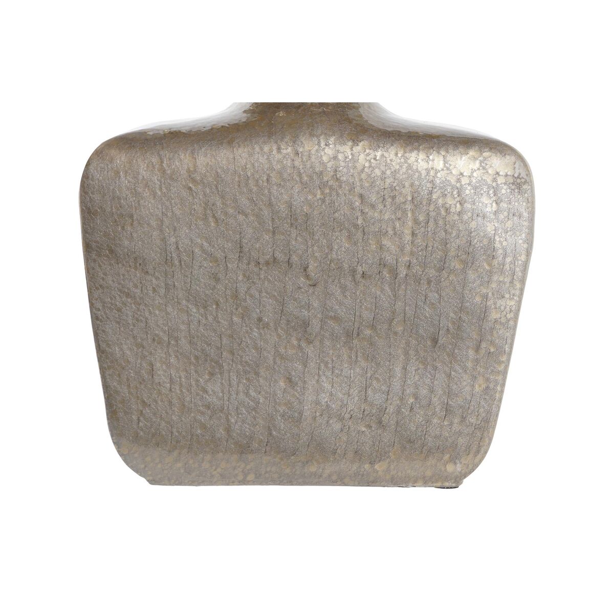 Vas DKD Home Decor Glas Beige Gyllene Aluminium (28 x 11 x 45 cm) - 3