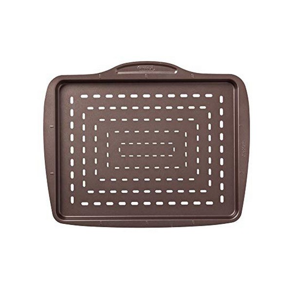 Ugnsplåt Pizza Pyrex Asimetria Galvaniserat stål (37 cm) - 2