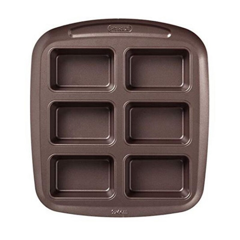 Bakform Pyrex Asimetria Galvaniserat stål (6 fack) - 3