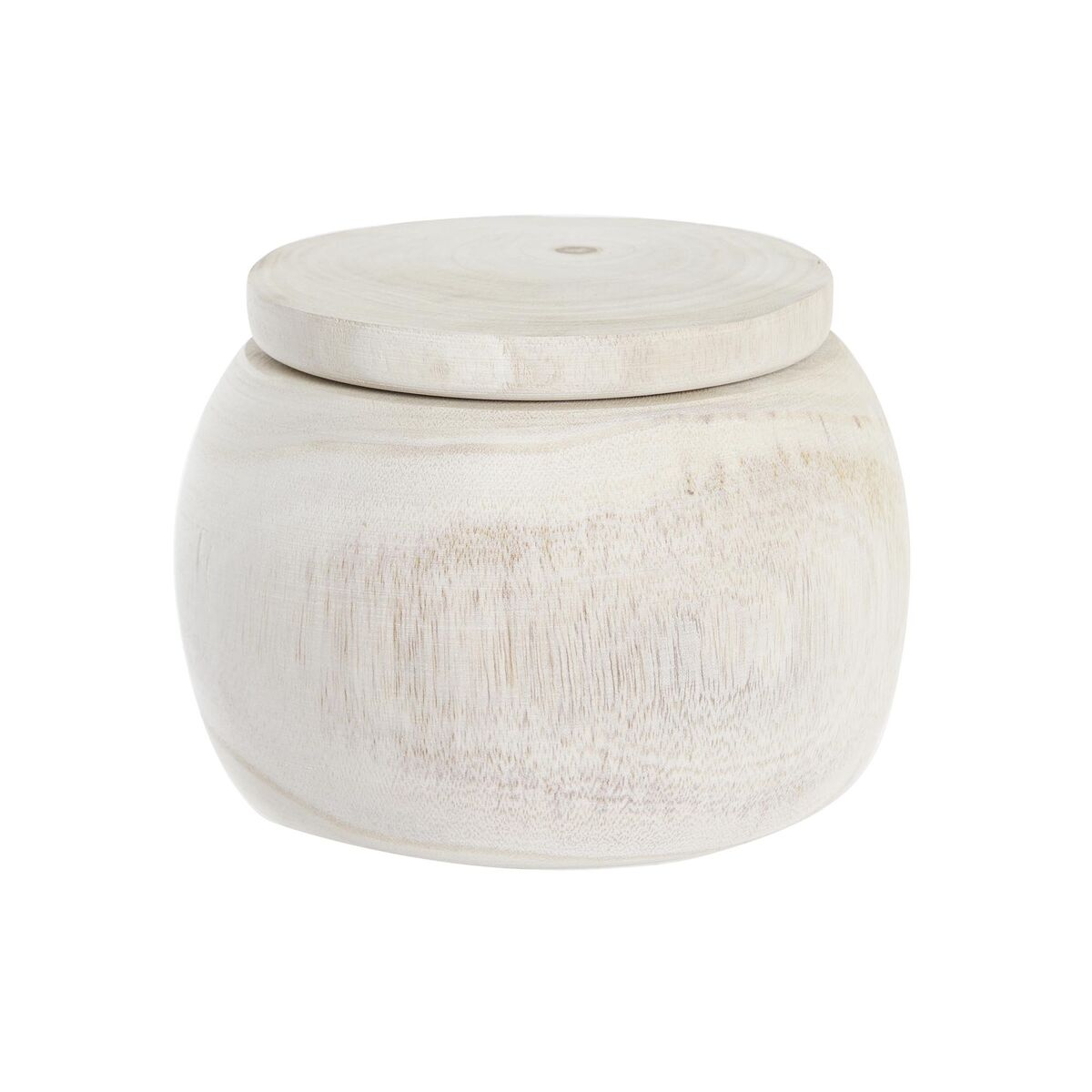 Keramikskål DKD Home Decor 18 x 18 x 14 cm Naturell Ljusbrun Tropiskt - 5