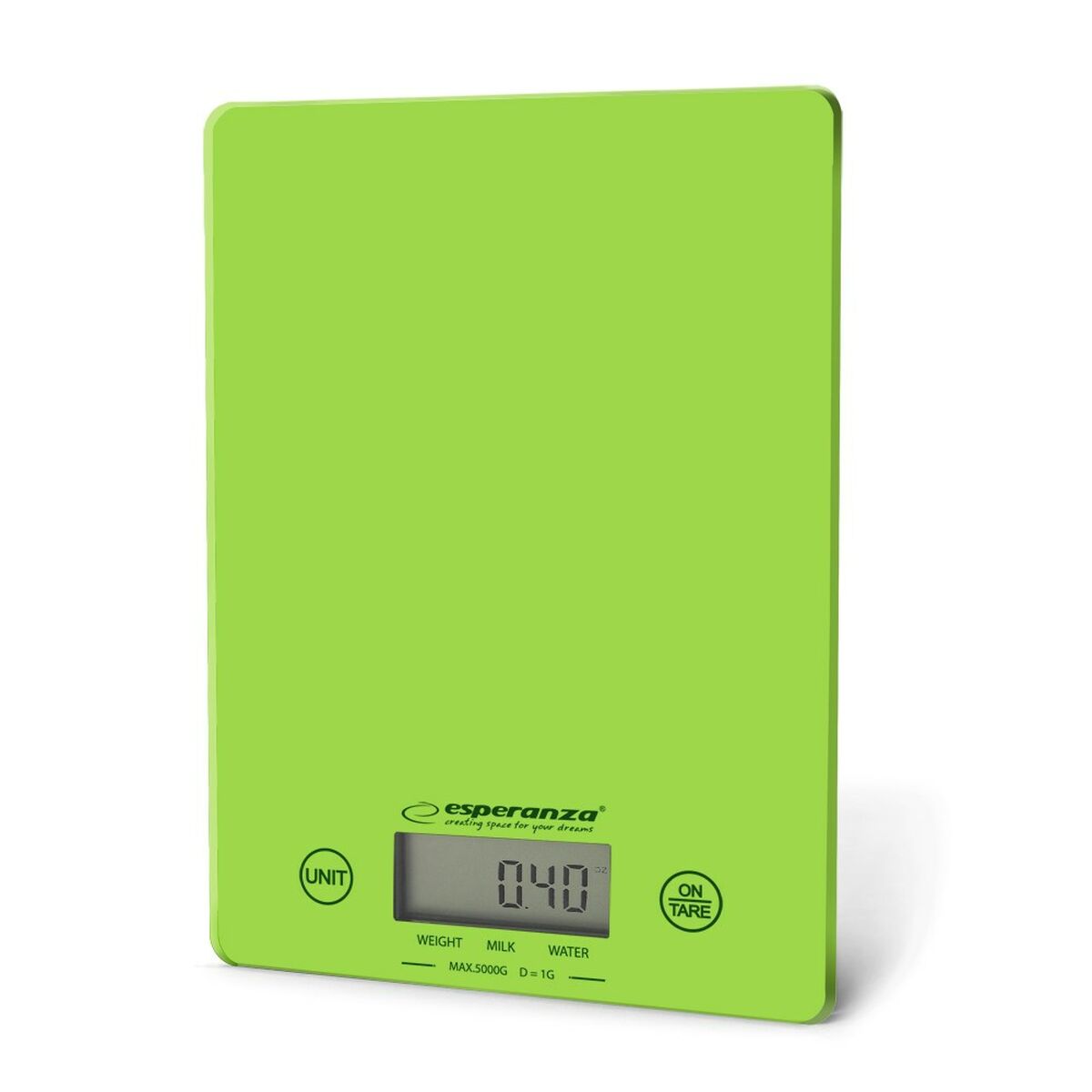 Köksvåg Esperanza EKS002G Grön 5 kg