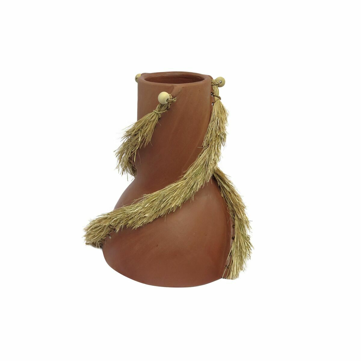 Vas DKD Home Decor Grå Terrakota n 26 x 26 x 30 cm (2 antal) - 7
