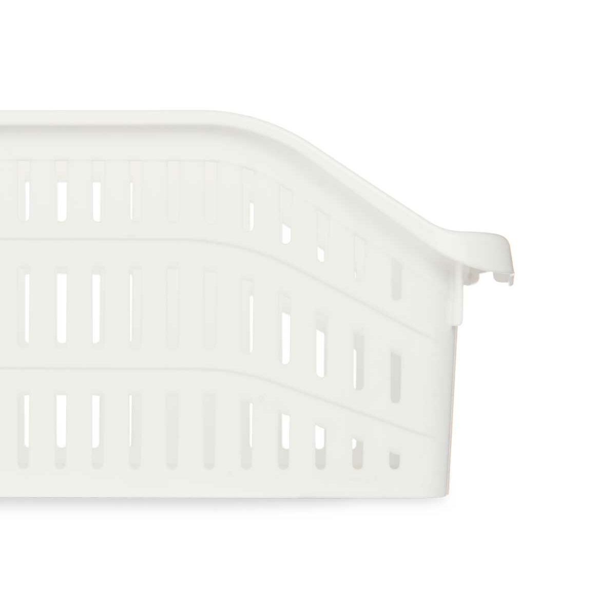 Kylskåpsarrangör Vit Plast 20,3 x 12,8 x 30,5 cm (24 antal) - 2