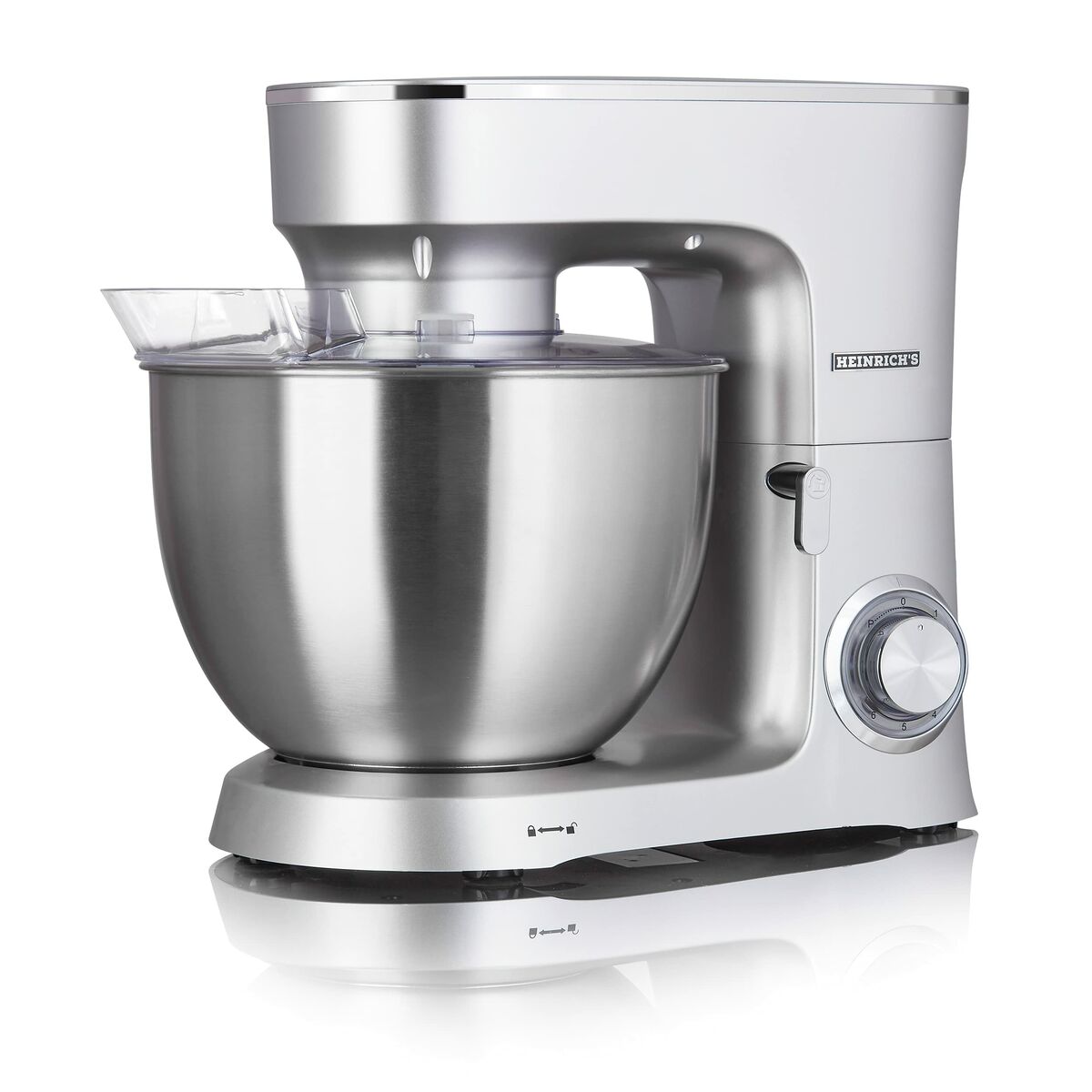 Köksrobot Heinrich's HKM 8078 Silvrig 1400 W 8 L
