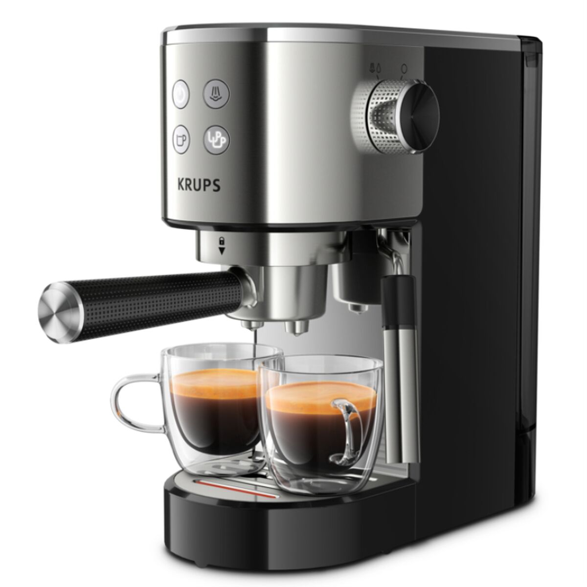 Manuell Espressobryggare Krups XP442C11 1450 W 1 L 2 Csészék