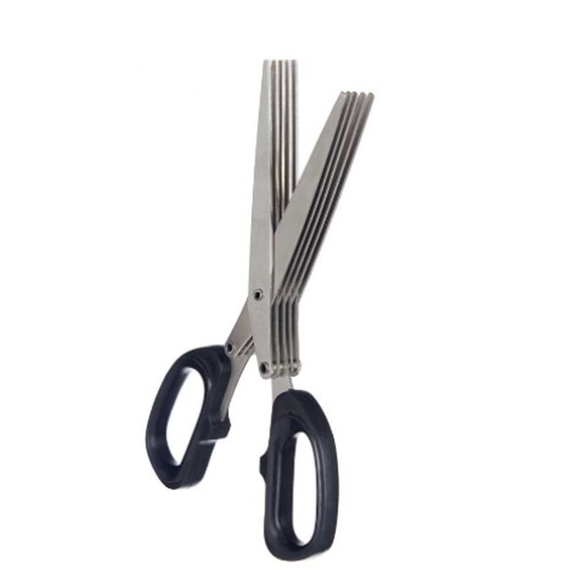 Sax Svart Silvrig Metall 7 x 18,5 x 1,7 cm (12 antal) - 2