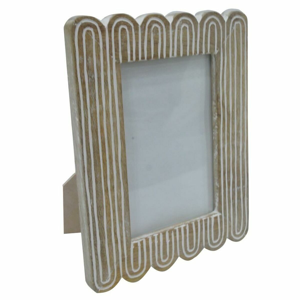 Fotoram DKD Home Decor 19 x 2 x 21 cm 16 x 2 x 21 cm Naturell Kolonial Mangoträ - 2