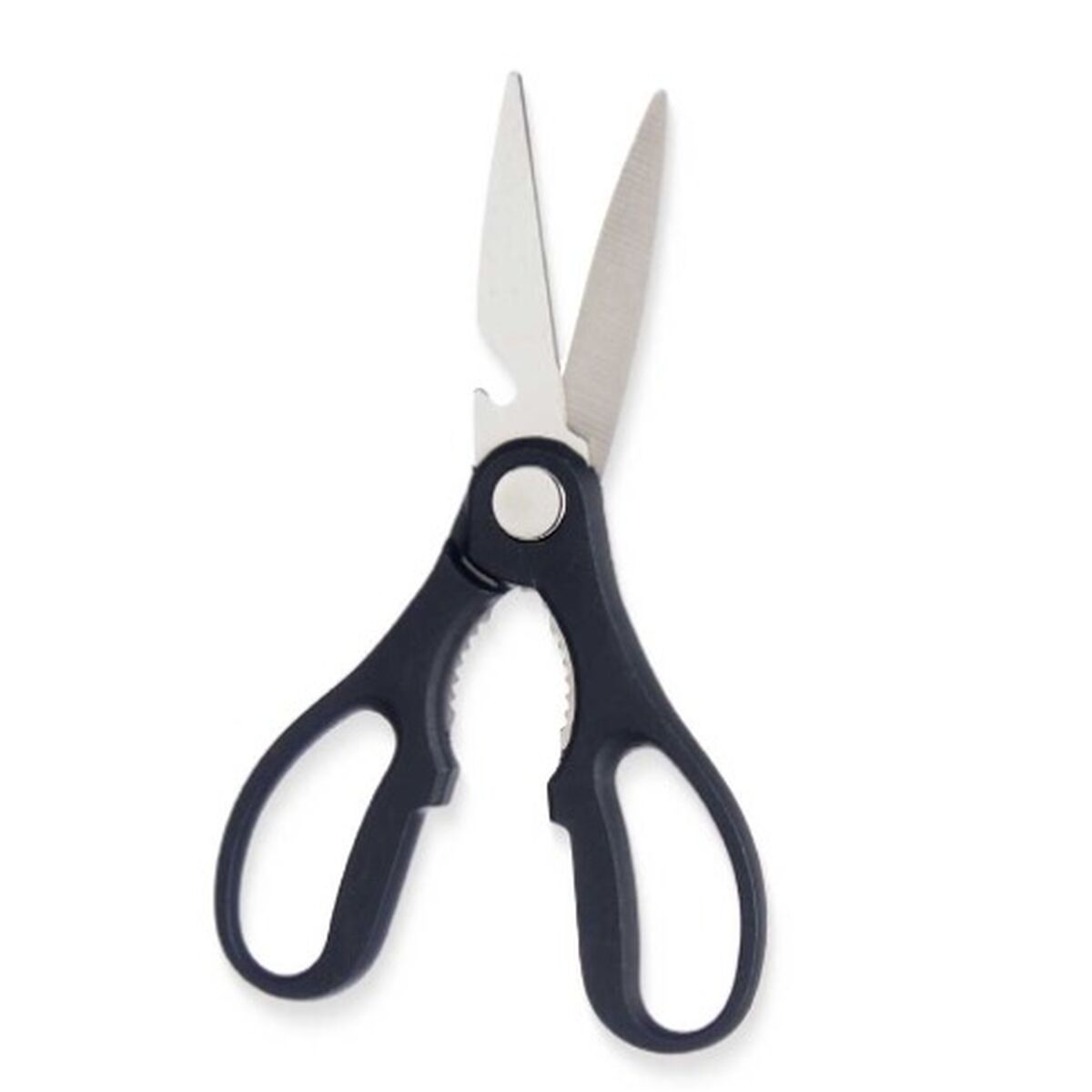 Sax Svart Silvrig Rostfritt stål 8,3 x 19,5 x 1,3 cm (12 antal) - 2