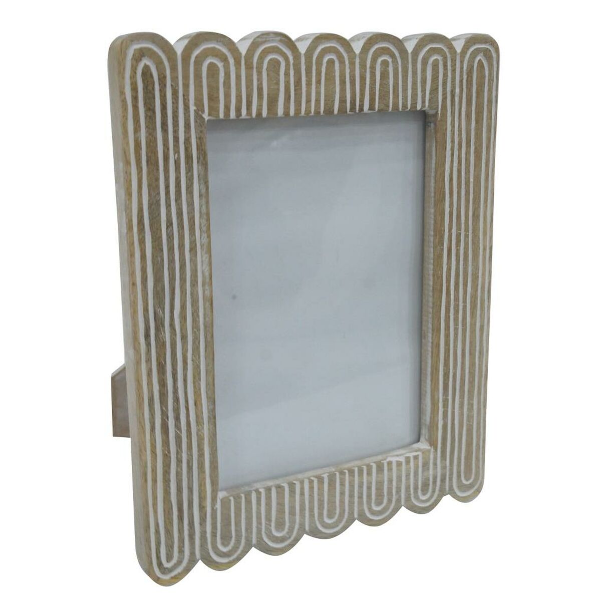 Fotoram DKD Home Decor 18,5 x 2 x 23 cm Naturell Kolonial Mangoträ 20 x 2 x 24 cm