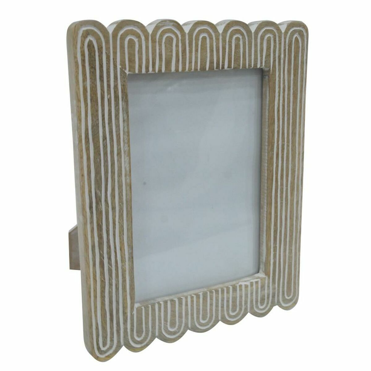 Fotoram DKD Home Decor 18,5 x 2 x 23 cm Naturell Kolonial Mangoträ 20 x 2 x 24 cm - 2
