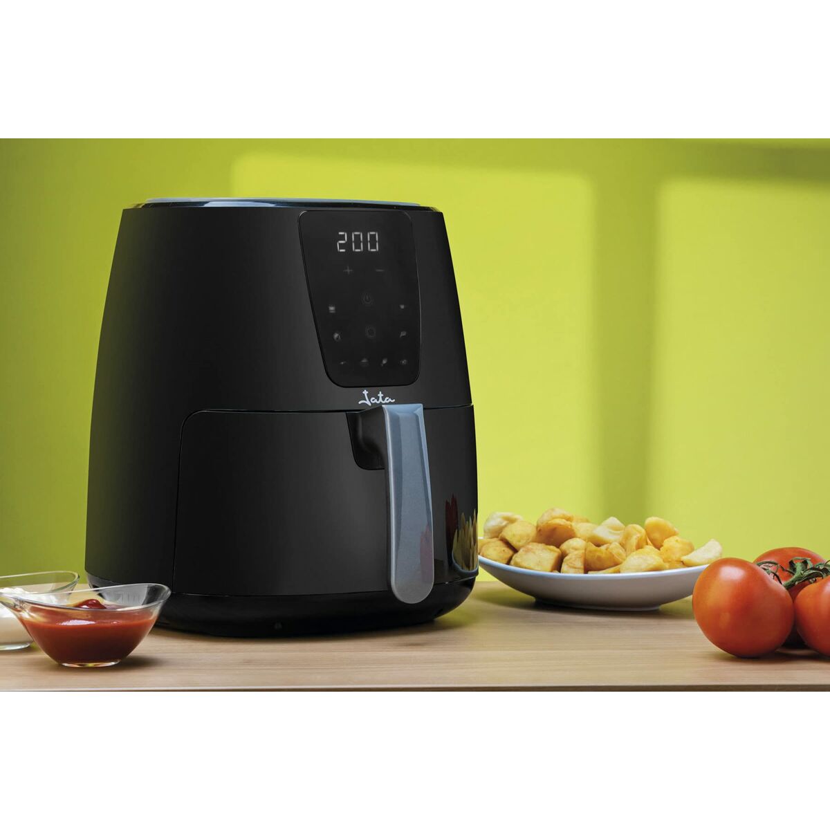 Oljefri Fritös JATA JEFR1225 Svart 5 L - 3