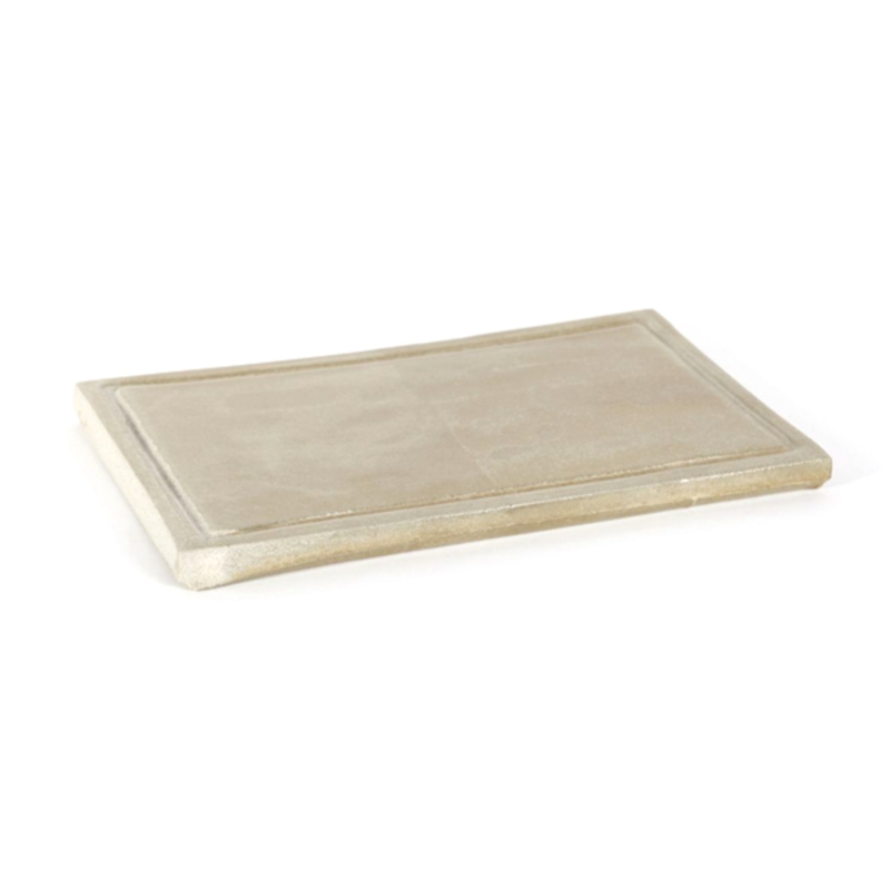 Grill med Stenplatta Anaflor Keramik (32 x 22 cm), Färg: Ljusbrun - 2