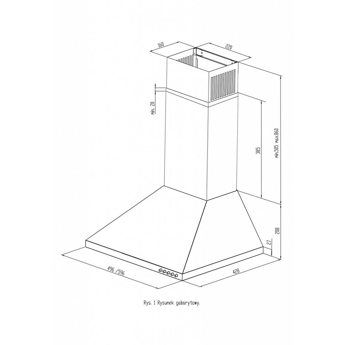 Konventionell fläkt Maan VELA 2 Vit - 2