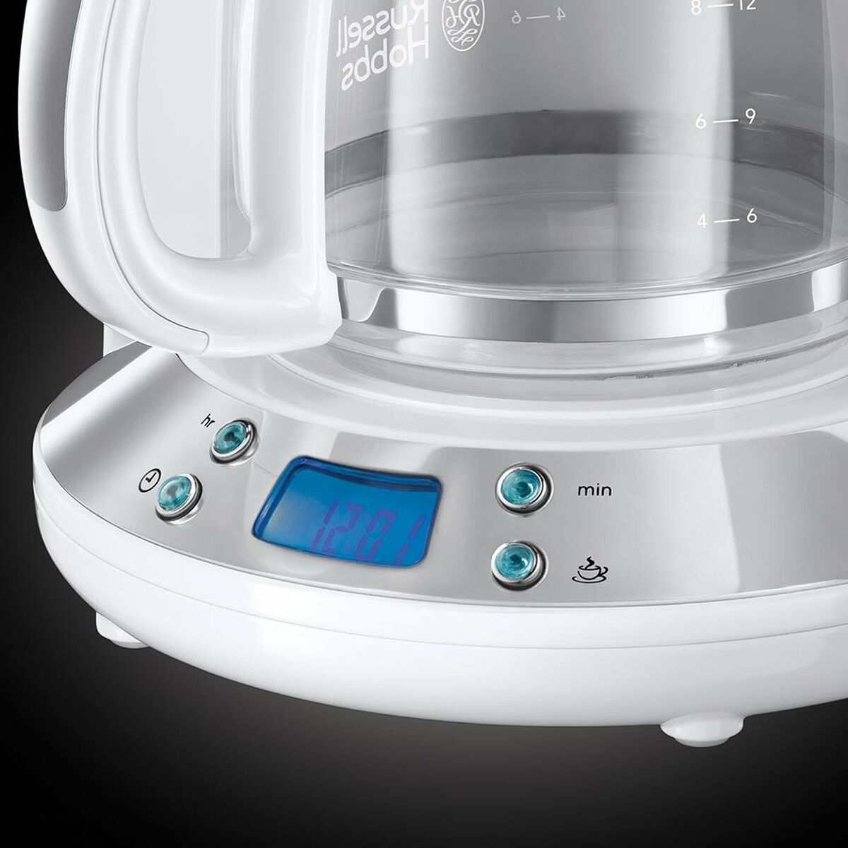 Kaffebryggare Russell Hobbs 24390-56 1100 W 1,25 L Vit - 4