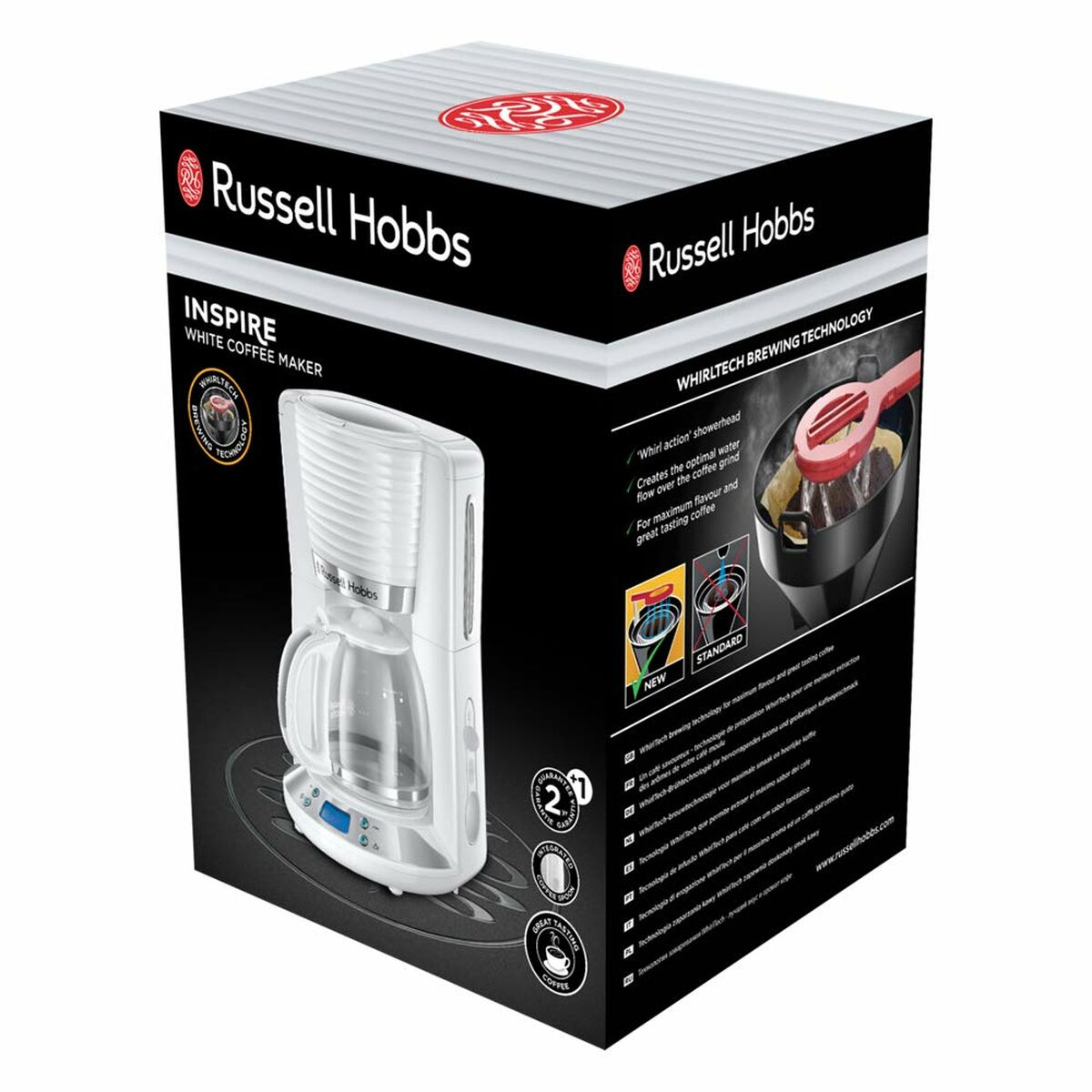 Kaffebryggare Russell Hobbs 24390-56 1100 W 1,25 L Vit - 3