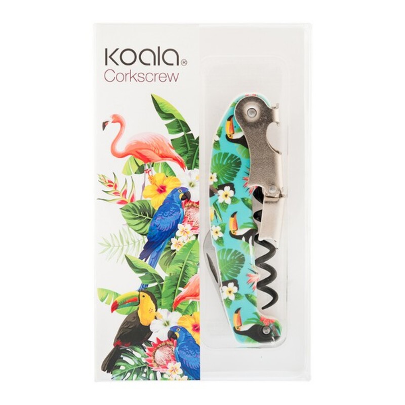 Korkskruv Koala 62580004 Metall 10,7 x 1,4 x 3,3 cm - 4