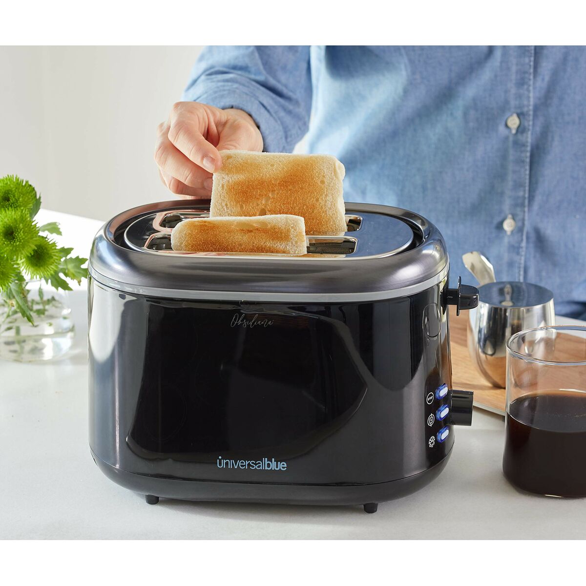 Brödrost Universal Blue PLUS 2S/OB 850 W - 2