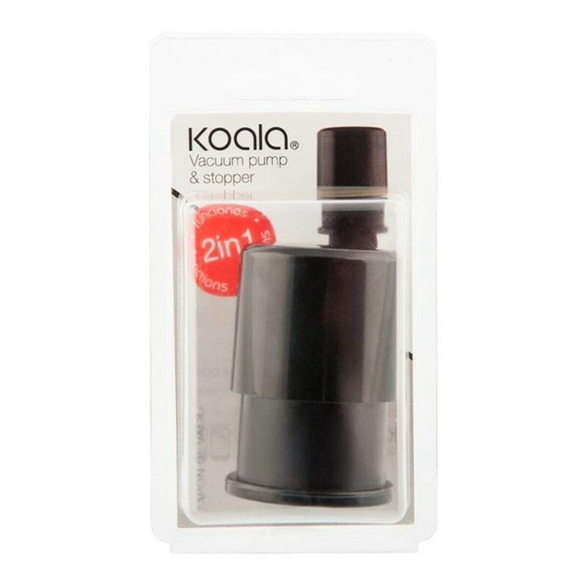 Vakumpump och vinkorkar Koala 6640NN01 Plast 4,2 x 6,2 x 4,3 cm - 5