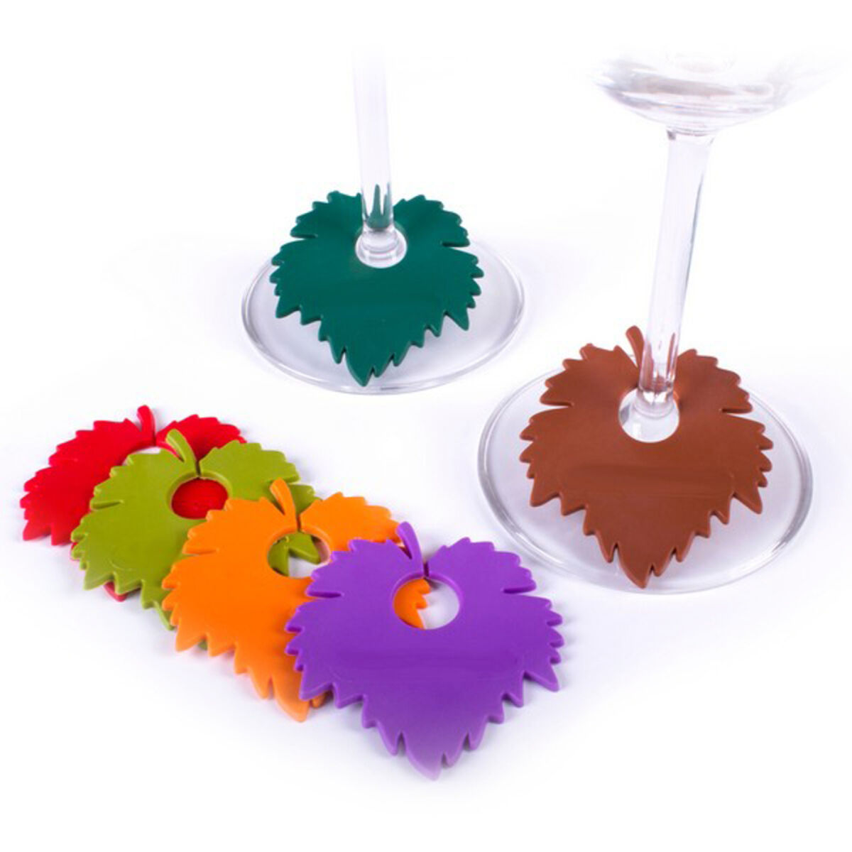Glasidentifierare Koala Bodega (6 pcs) 5,5 cm Plast (6 Delar)