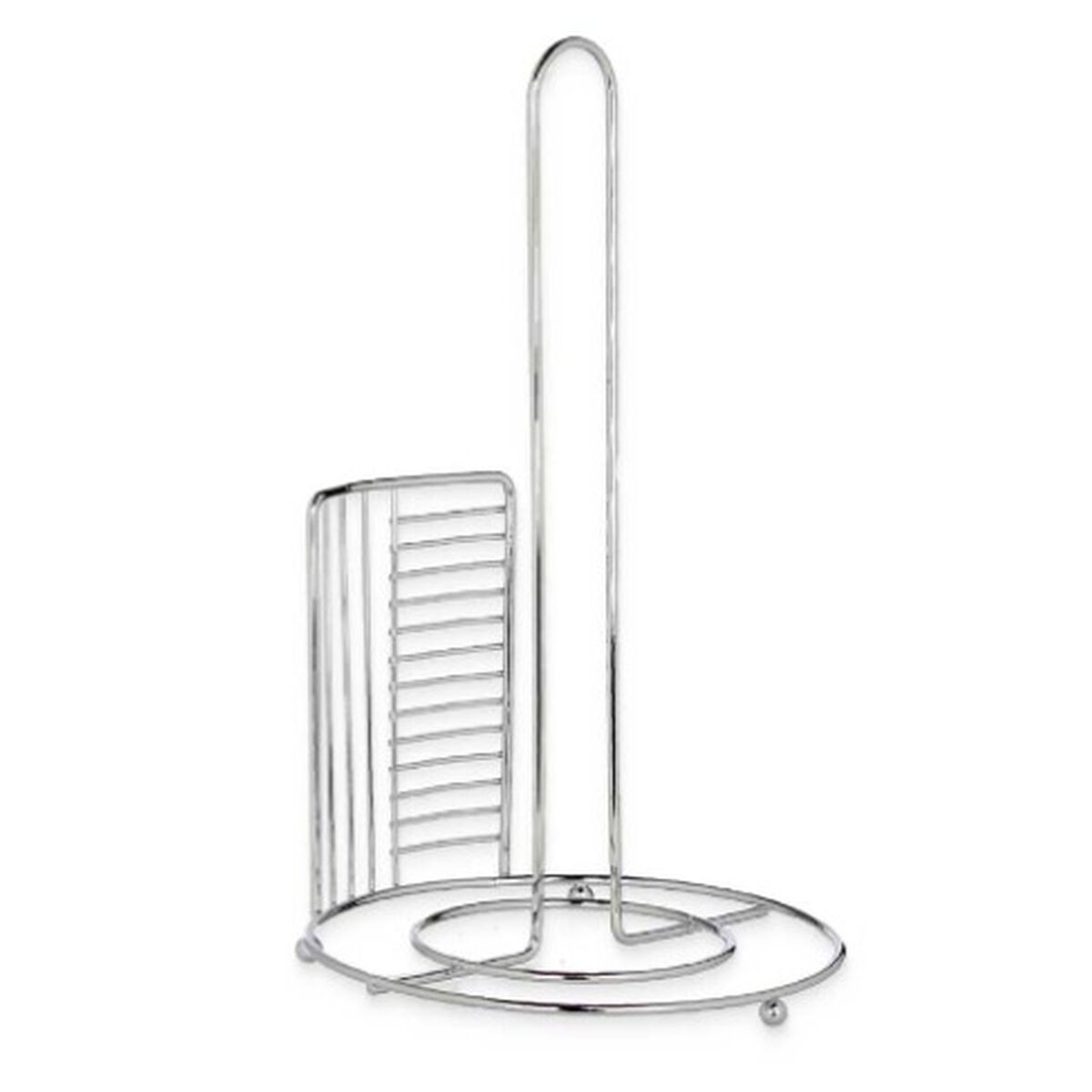 Hushållspappershållare Silvrig Metall 18,5 x 31,5 x 18,5 cm (6 antal) - 2