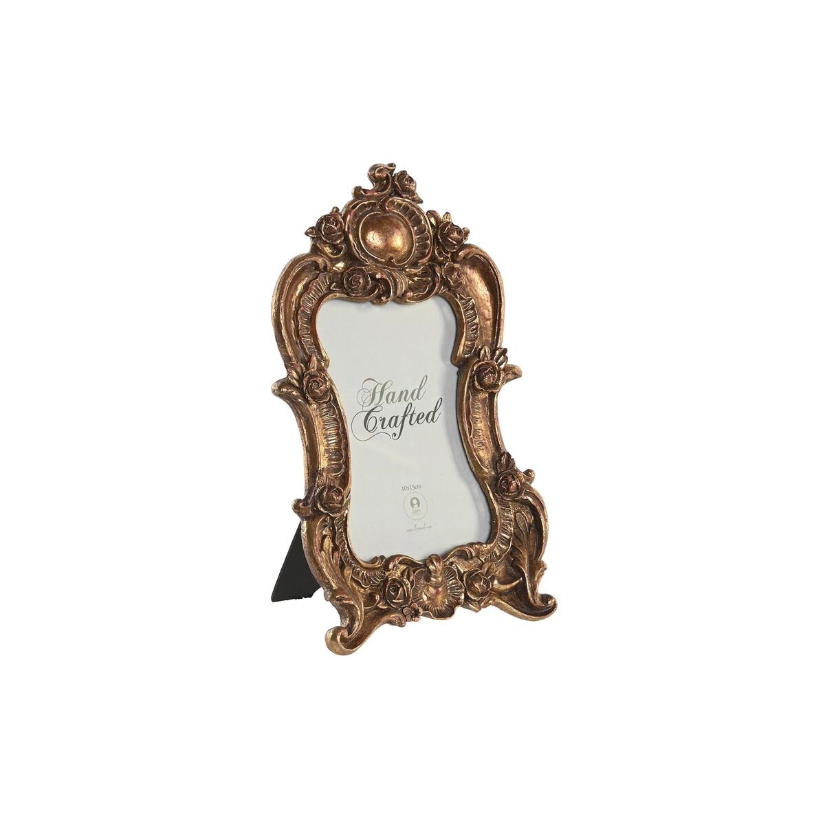 Fotoram DKD Home Decor 15 x 2 x 25 cm Gyllene Harts