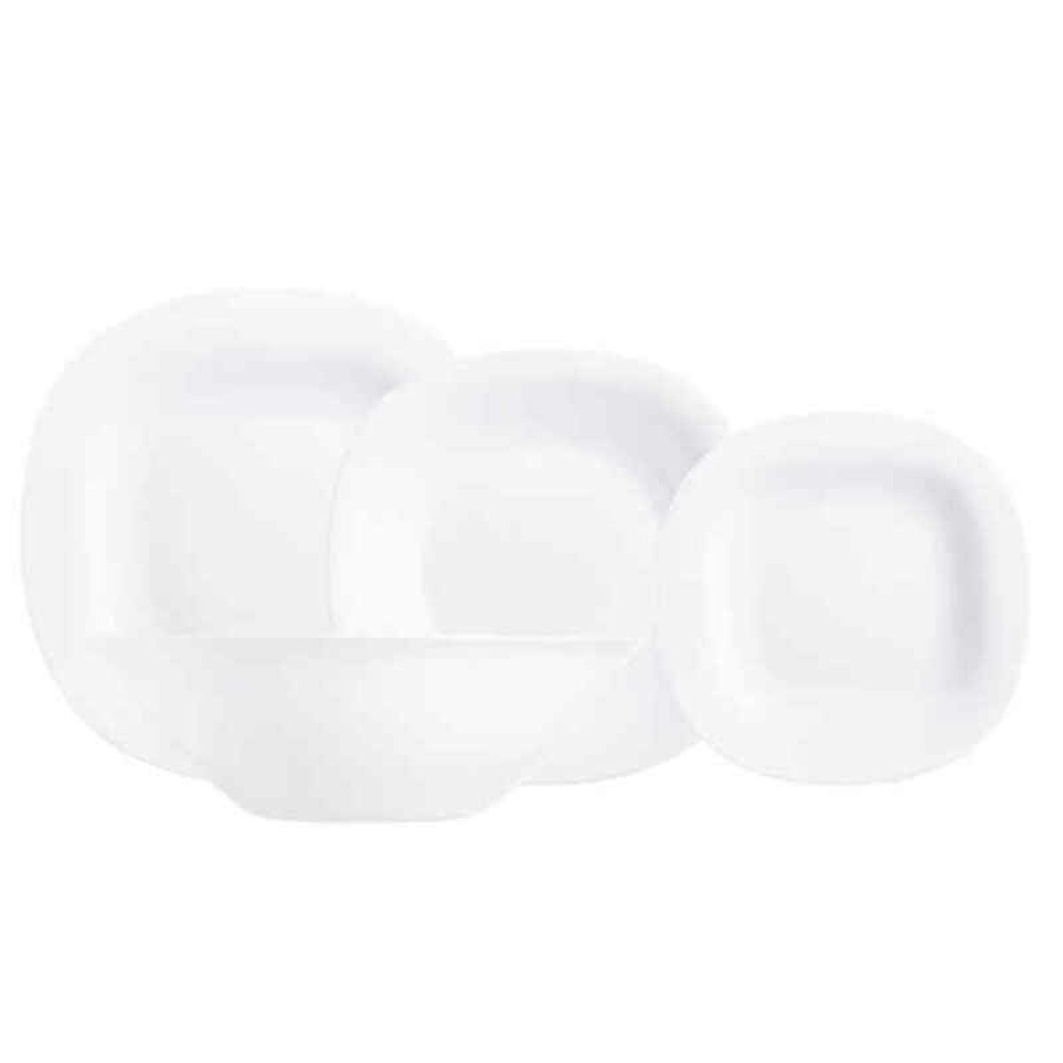 Matservis Luminarc 9239476 Vit Glas 19 Delar (19 pcs) - 4