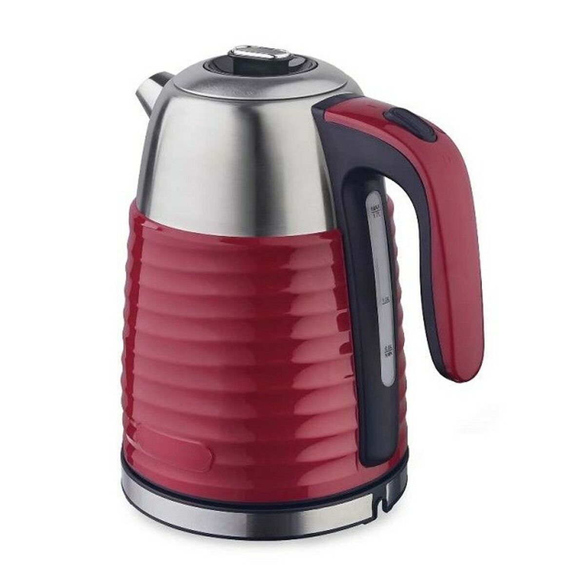 Vattenkokare Feel Maestro  MR-051 Svart Röd 2200 W 1,7 L