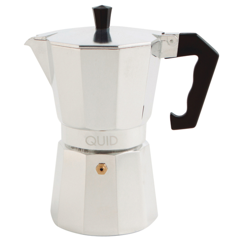 Italiensk Kaffepanna Quid Aluminium, Kapacitet: 3 koppar