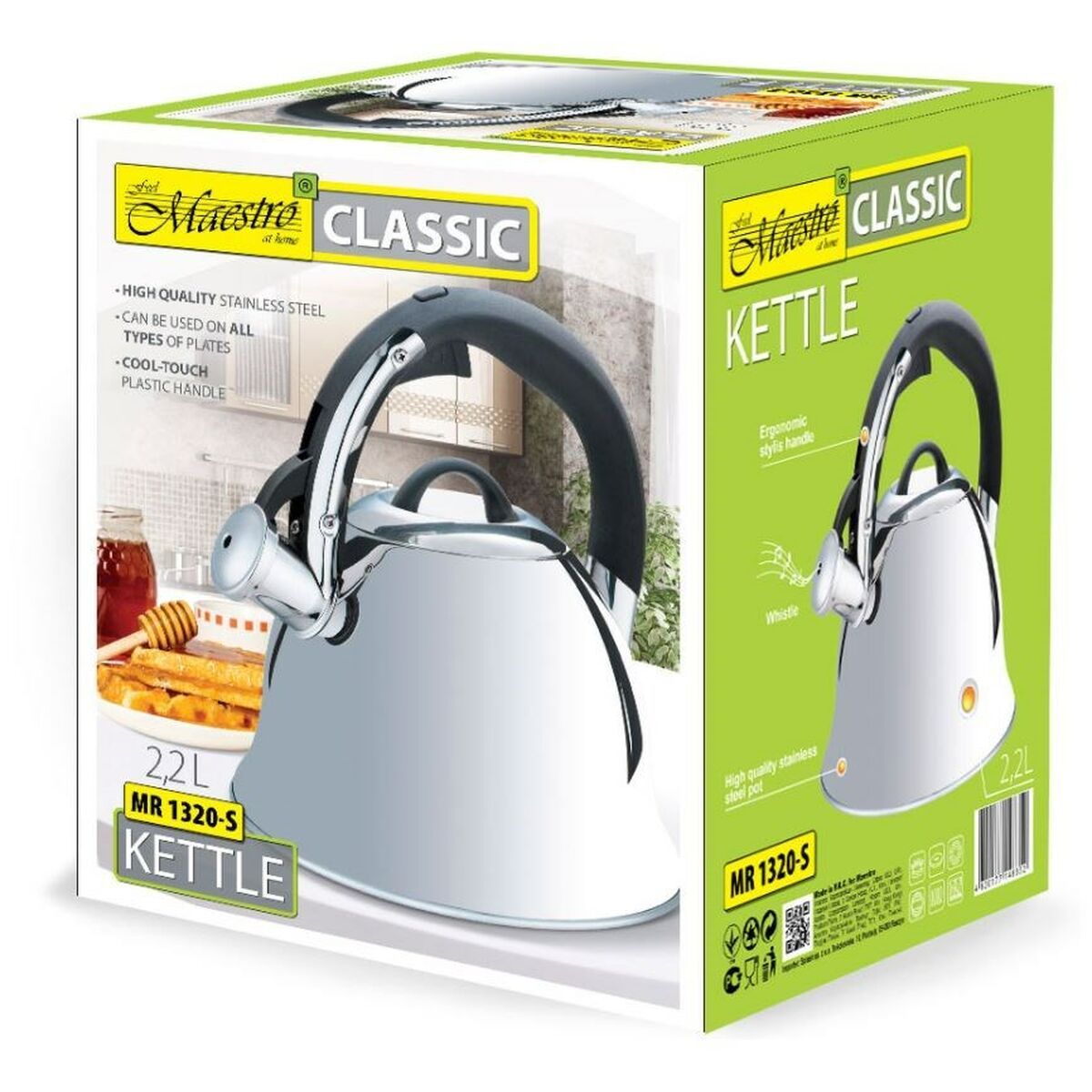 Vattenkokare Feel Maestro MR-1320-S - 2