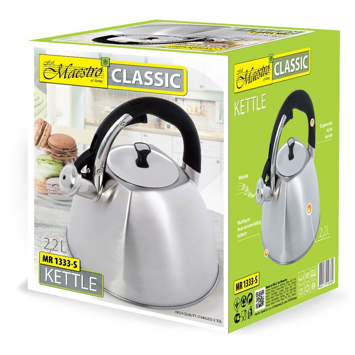 Vattenkokare Feel Maestro MR-1333-S - 2