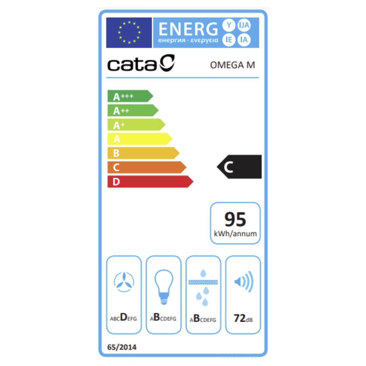 Konventionell fläkt Cata OMEGA 700X/M Stål - 2