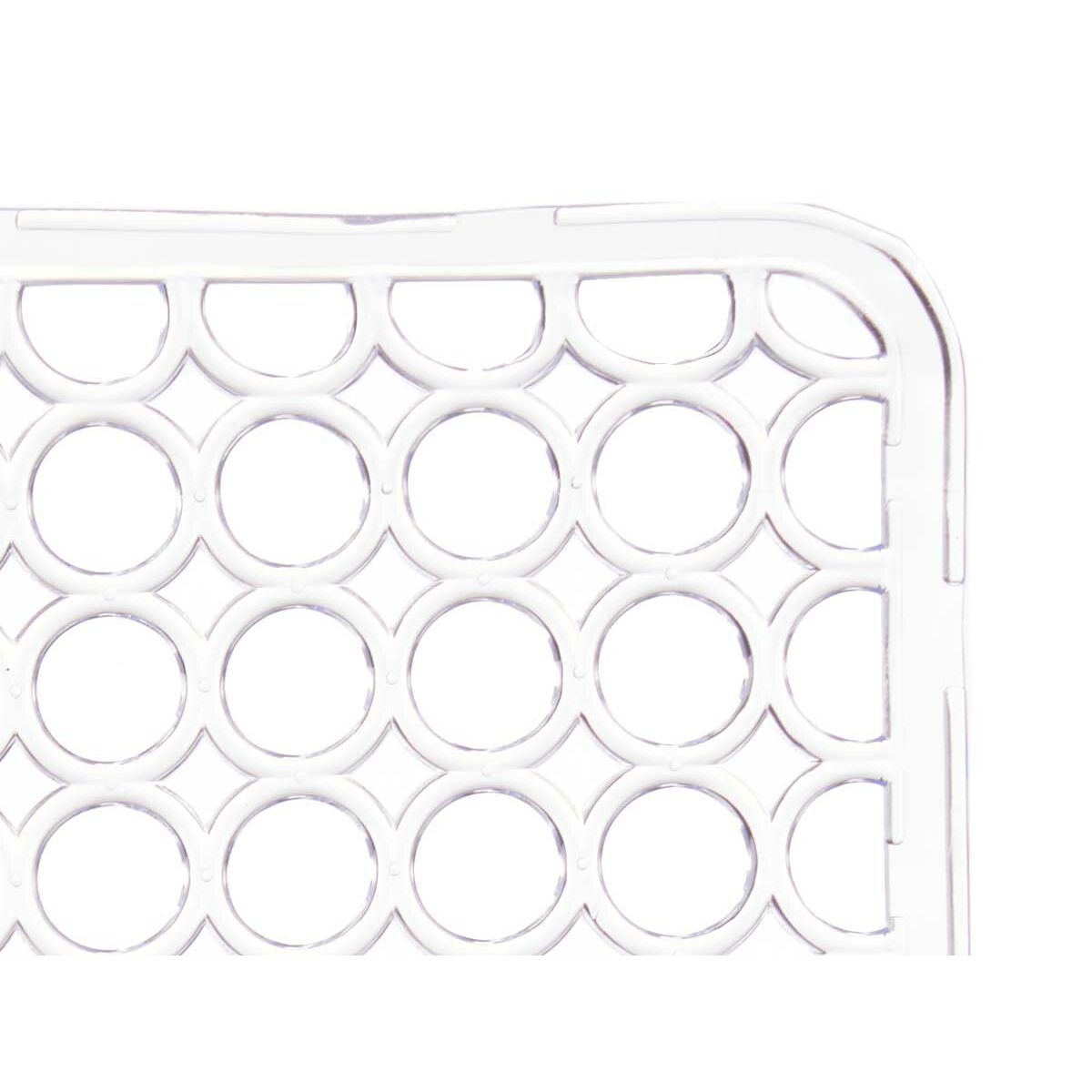 Matta Diskho Transparent Plast 28 x 0,1 x 28 cm (12 antal) - 2