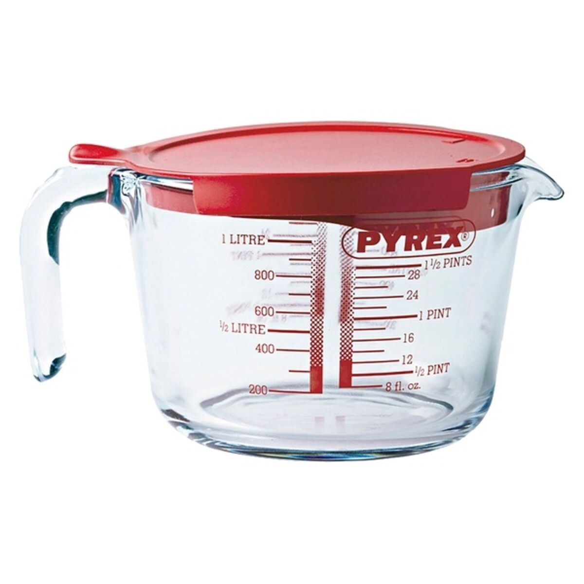 Måttkanna Pyrex Classic Transparent Glas (1L) - 2