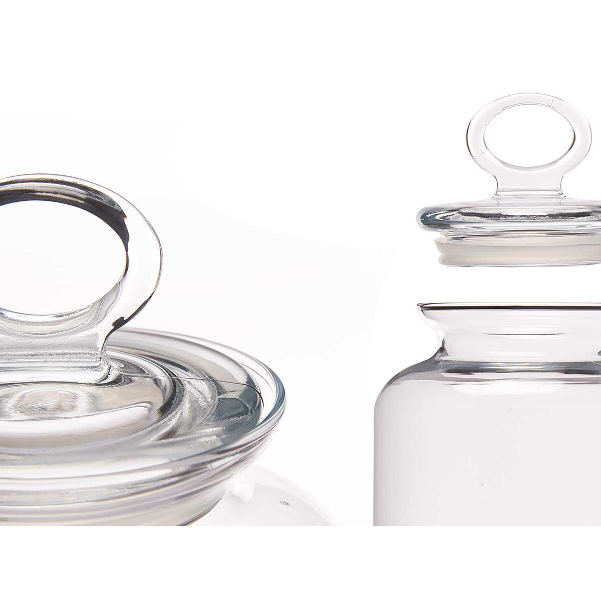 Burk Kitchen Transparent Glas Silikon 2,6 L - 2