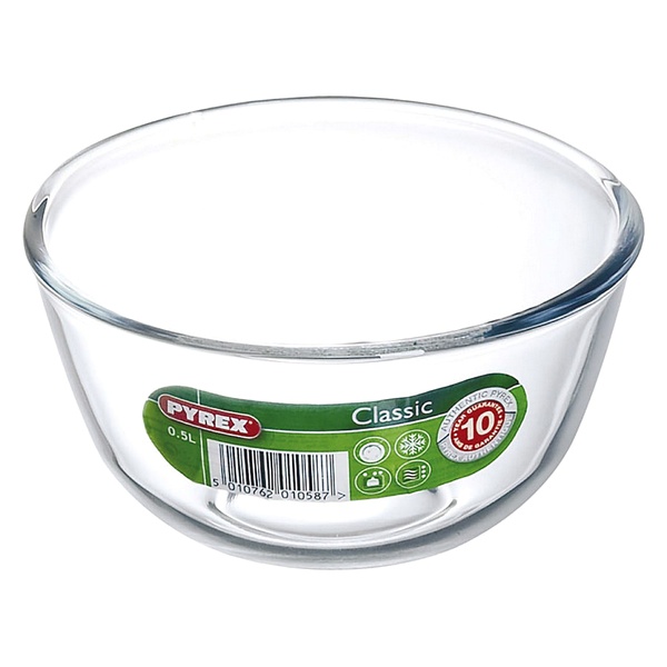 Blandskål Pyrex Classic Vidrio Transparent Glas, Mått: Ø 17 cm - 2