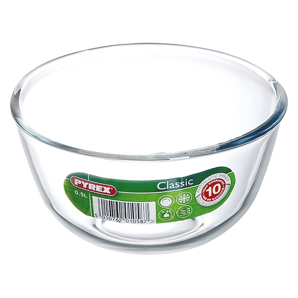 Blandskål Pyrex Classic Vidrio Transparent Glas, Mått: Ø 17 cm - 4