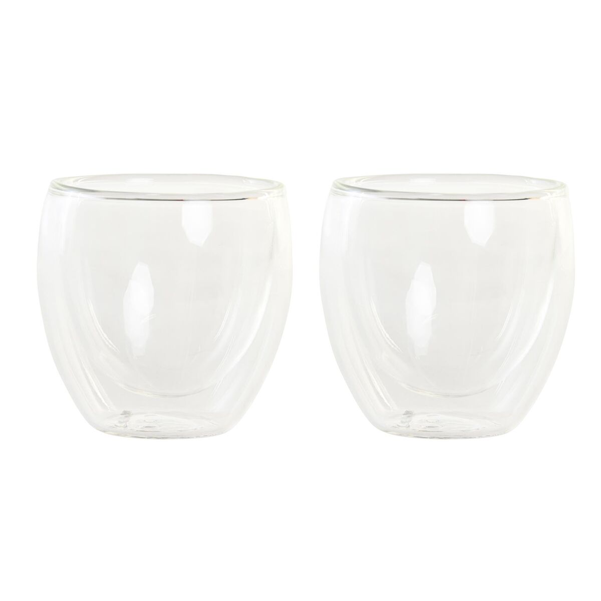 Glasset DKD Home Decor 100 ml 6,7 x 6,7 x 6,4 cm