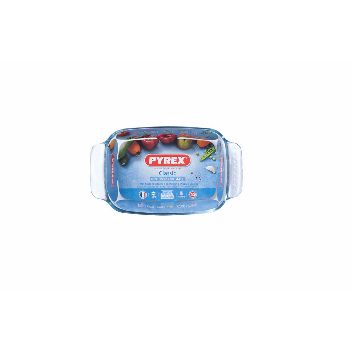 Ugnsform Pyrex Transparent Glas (22 x 13 x 5 cm) - 4