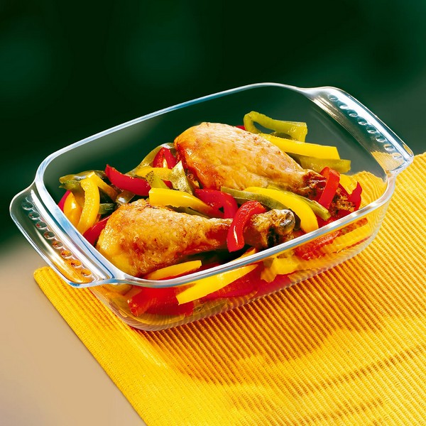 Ugnsform Pyrex Transparent Glas (22 x 13 x 5 cm) - 2