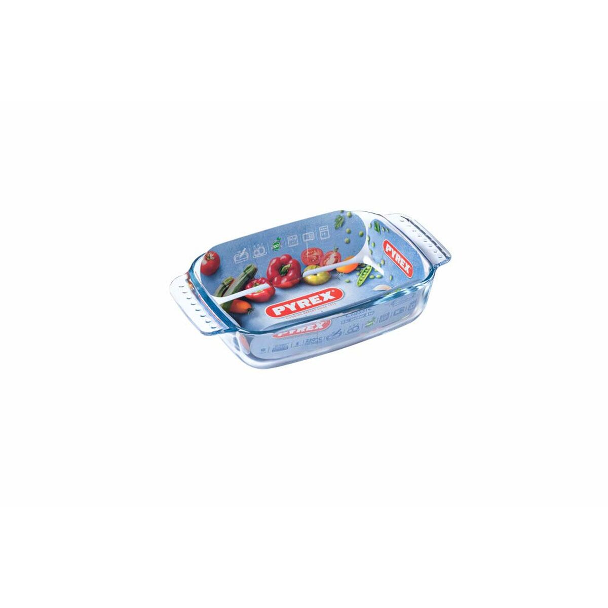 Ugnsform Pyrex Transparent Glas (22 x 13 x 5 cm) - 5