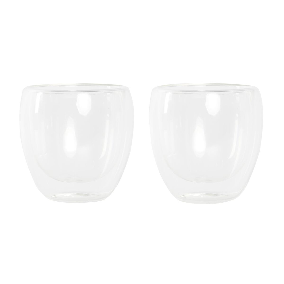 Glasset DKD Home Decor 250 ml 8,3 x 8,3 x 8,9 cm - 2