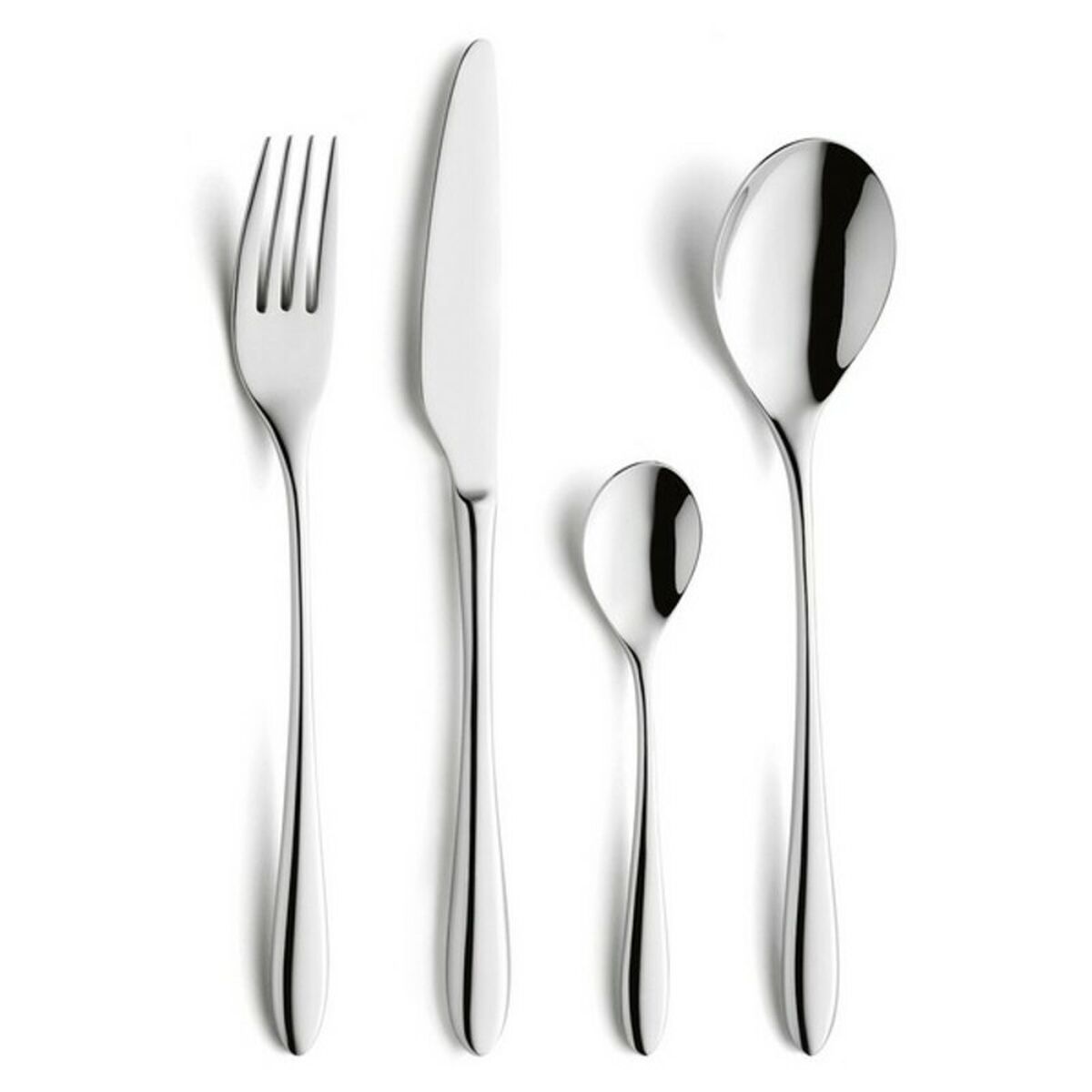 Kaffesked Amefa Cuba Metall 14,2 cm 12 antal - 7