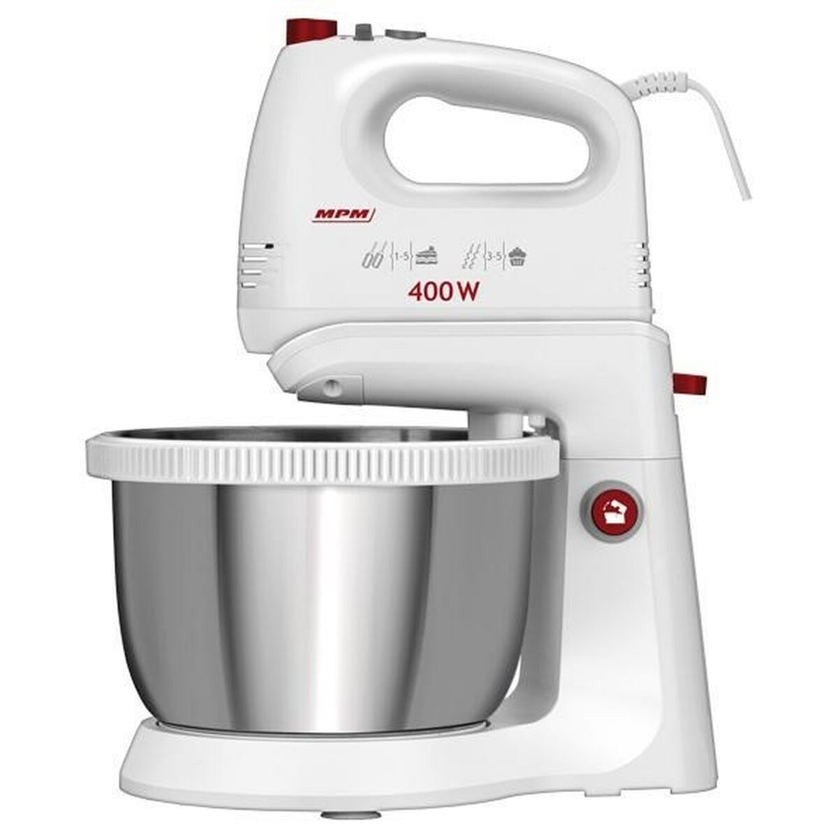 Glasmixer Mpm MMR-21Z Silvrig 400 W - 2